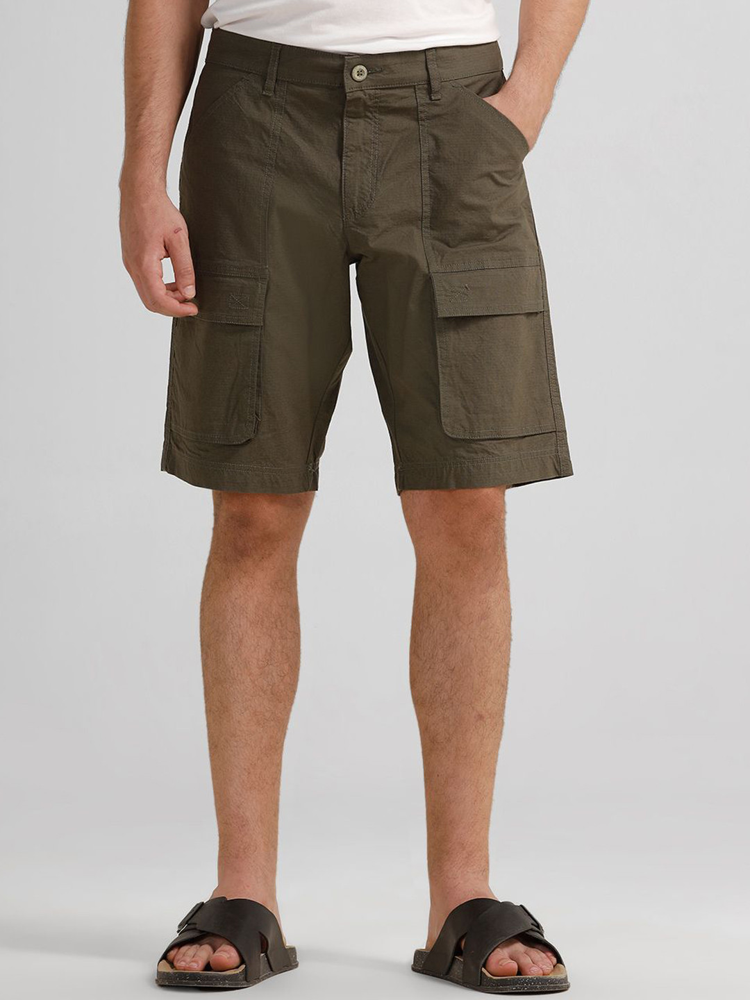 Crocodile Men TrekFlex Durable Lightweight Multi-Pocket Cargo Shorts