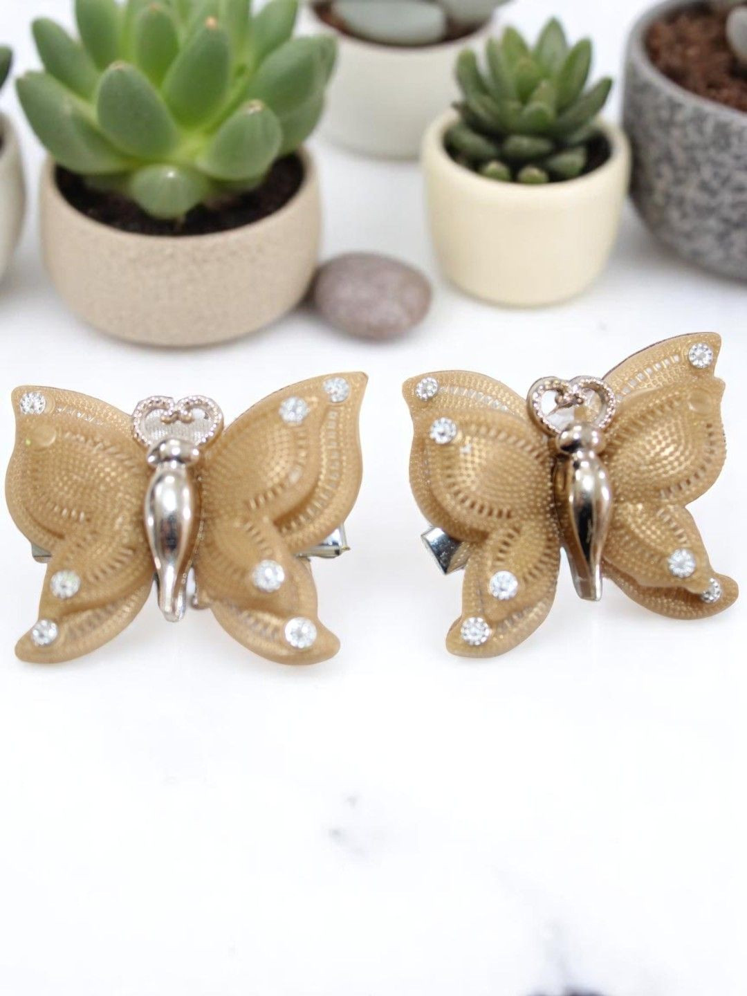 Jolly Faces Women Set of 2 Claw Clip