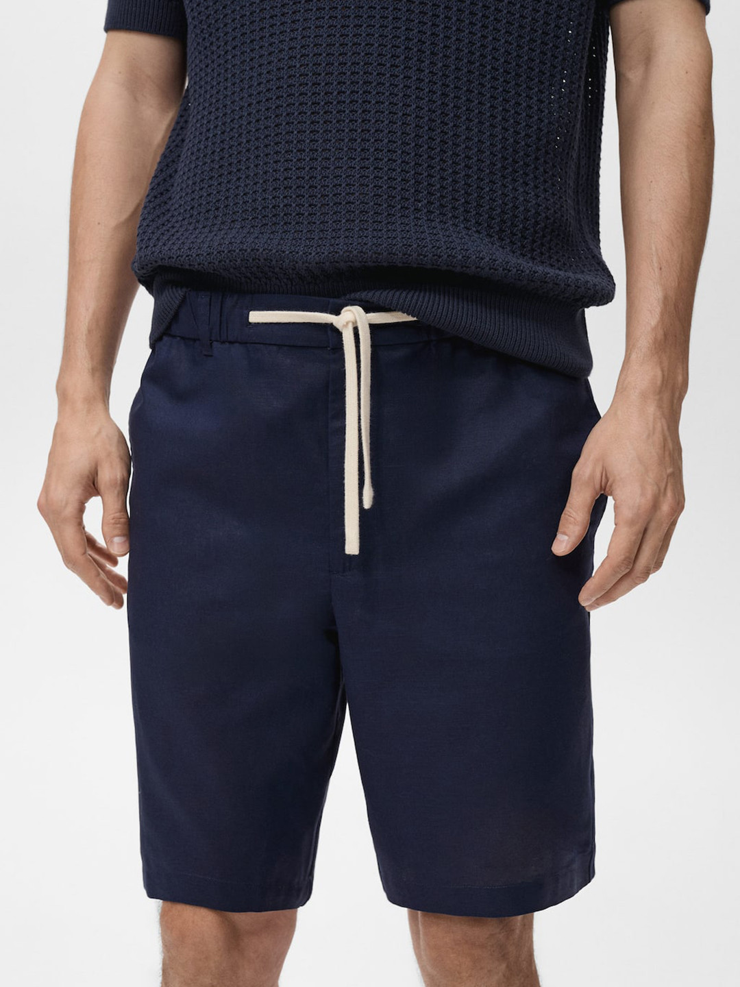 MANGO MAN Bermuda Shorts With Drawstring