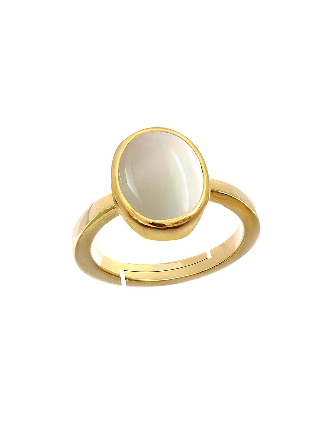 RRVGEM Weight 9.25 Ratti 9.00 KT Opal Stone Finger Ring