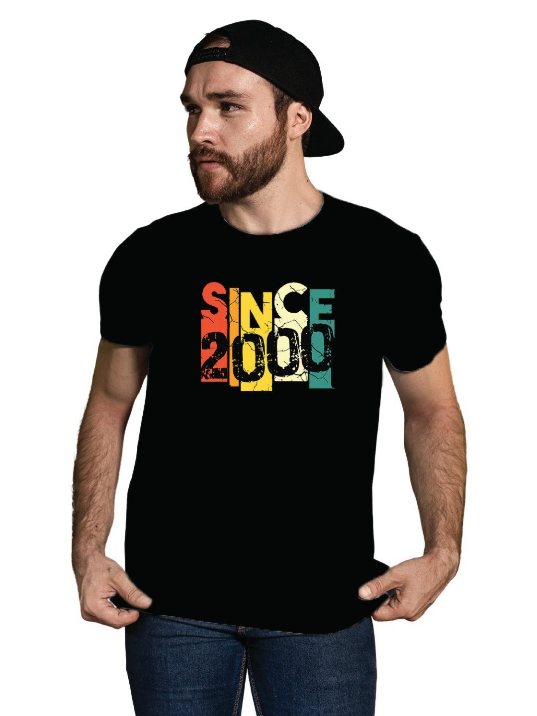 Tantra Since 2000 Typography Printed Cotton T-shirt