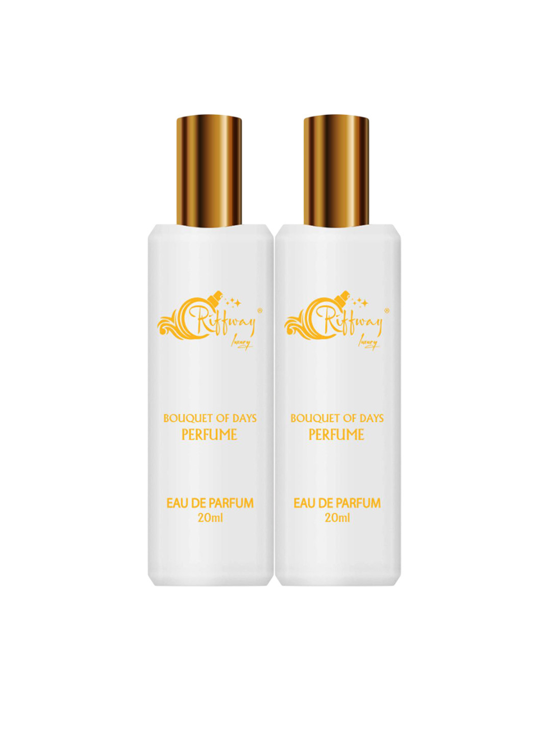 riffway Set Of 2 Boquet Of Day Long Lasting Eau De Parfum- 20 ml Each
