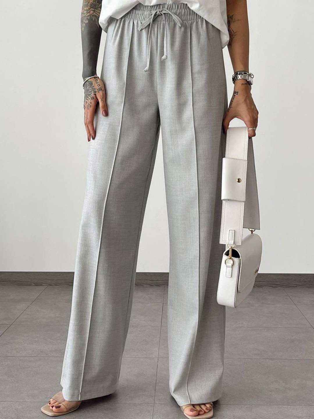 Fashion Gaiia Women Mid-Rise TrackPants