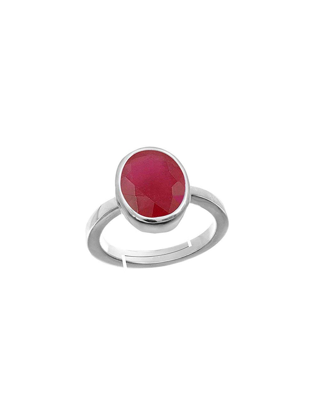 RRVGEM 2.25 Ratti 1.30 KT Ruby Stone Ring