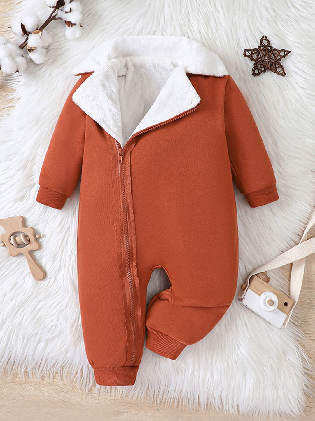 YK Kids Solid Onesie Romper