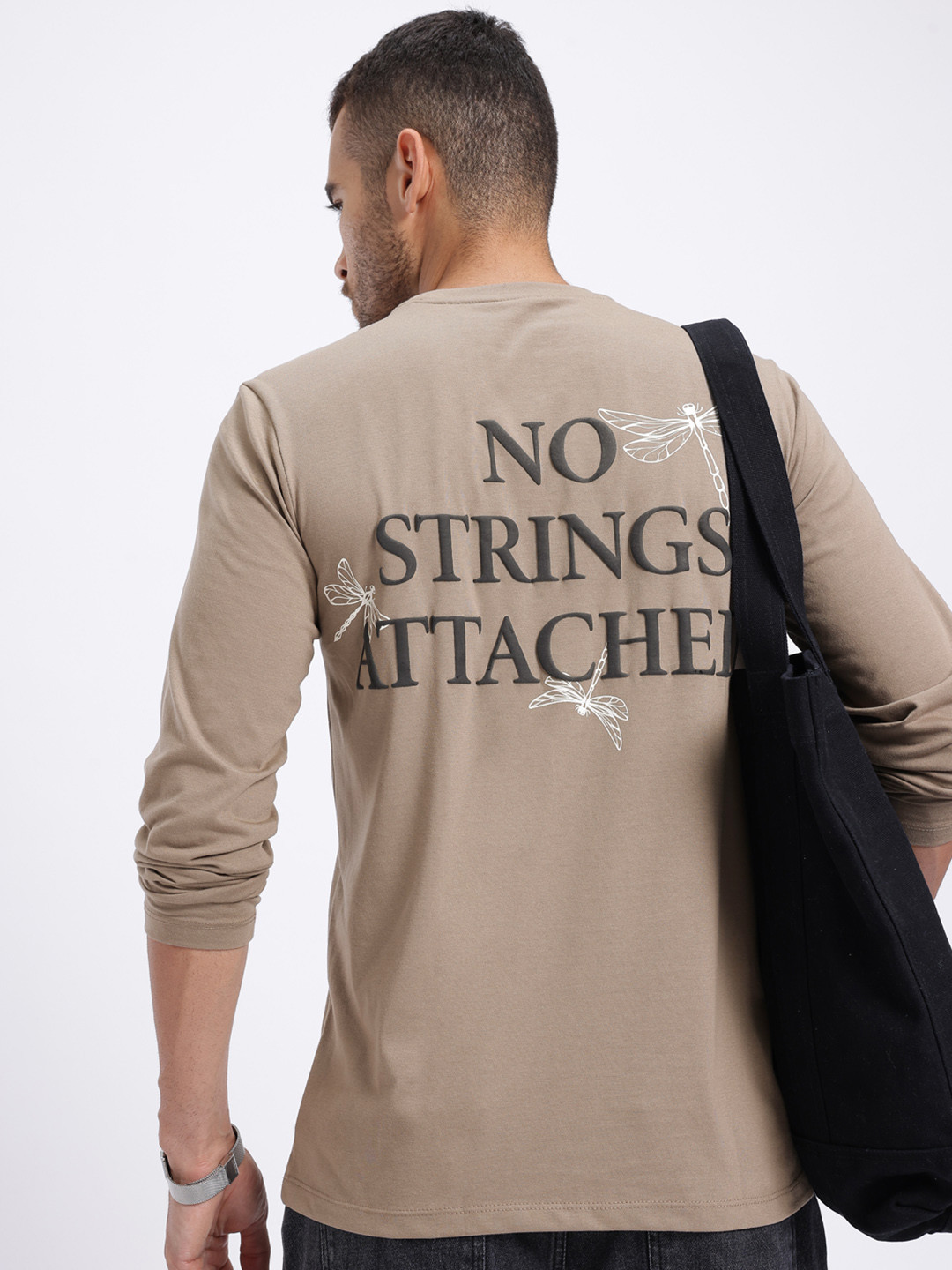 glitchez Puff Print Regular Fit T-shirt