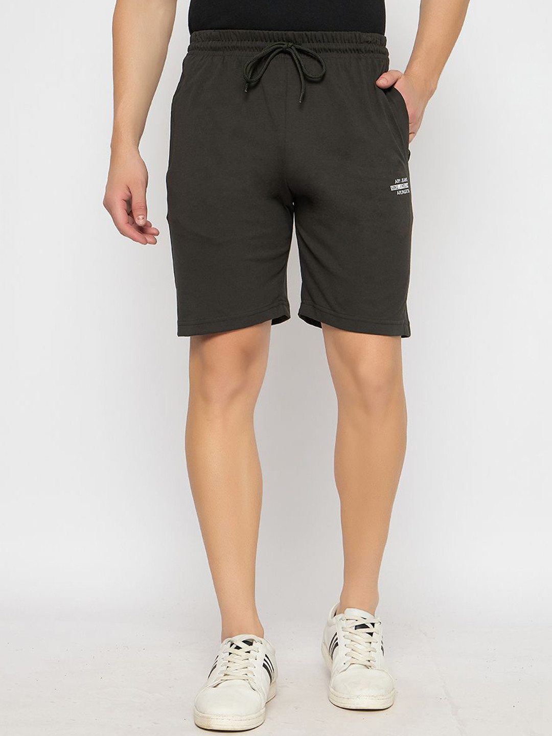 ARRAY Men Regular Fit Mid-Rise Cotton Regular Shorts