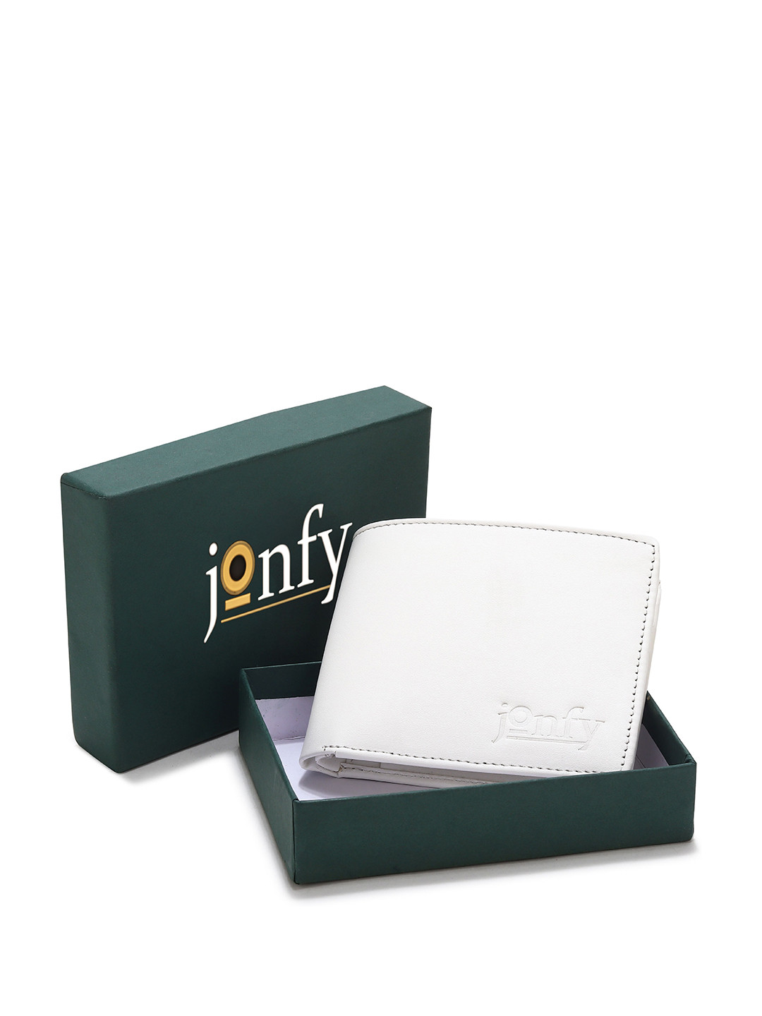 JONFY Men Solid Two Fold Wallet Use For Credit Card/ATM ETC