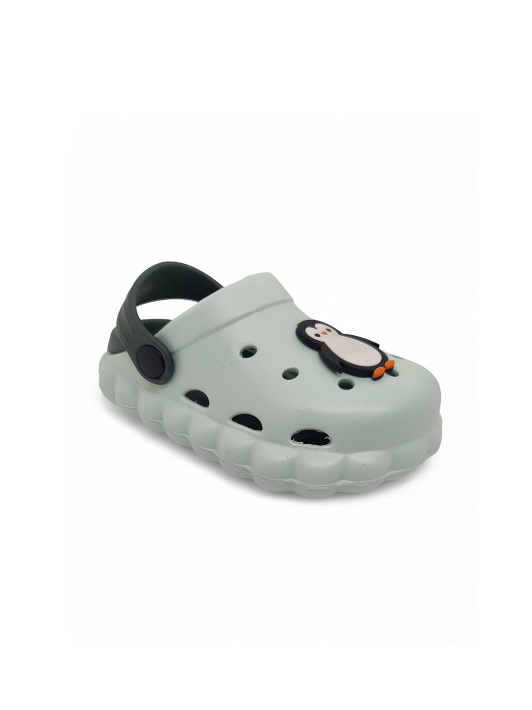 Lil Lollipop Boys Penguin Anti-Slip Clogs