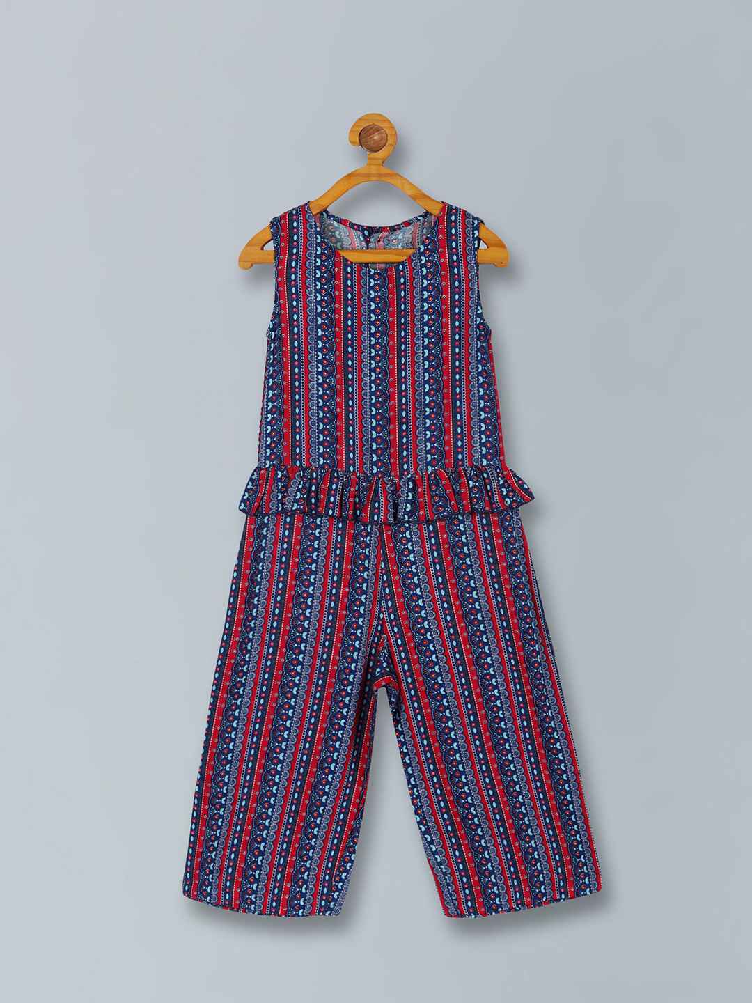 PLUM TREE Girls Printed Basic Jumpsuit