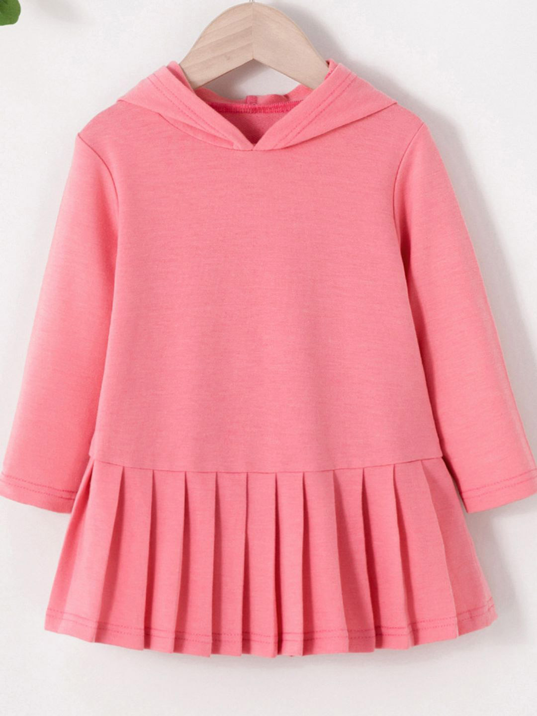 YK Girls A-Line Hooded Dress