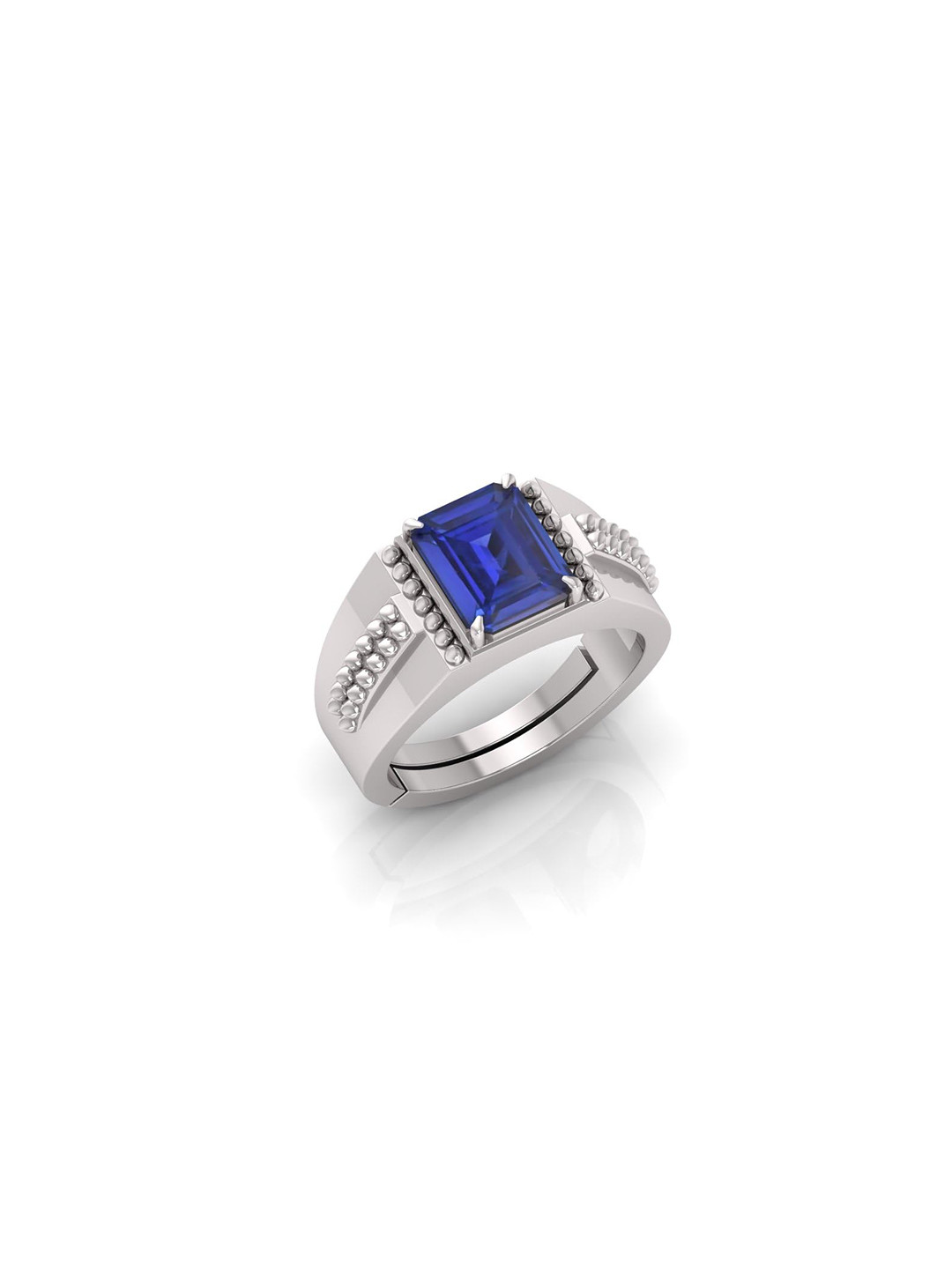 RRVGEM 5 Ratti Blue Sapphire Finger Ring