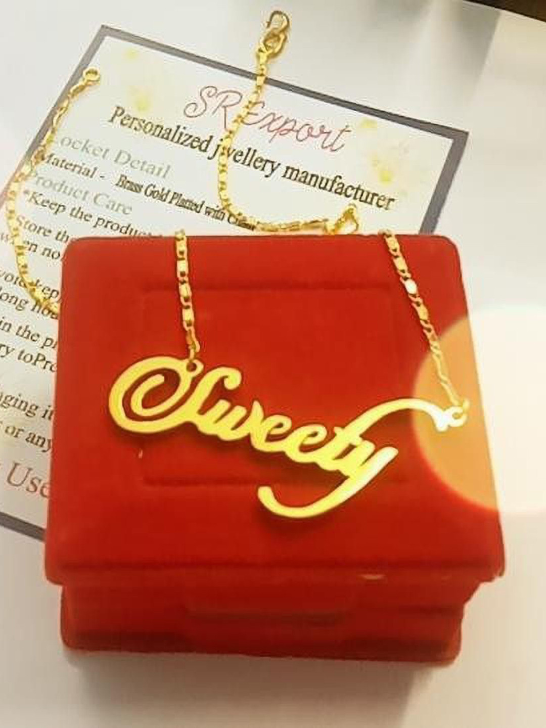 SR Export Sweety Pendant