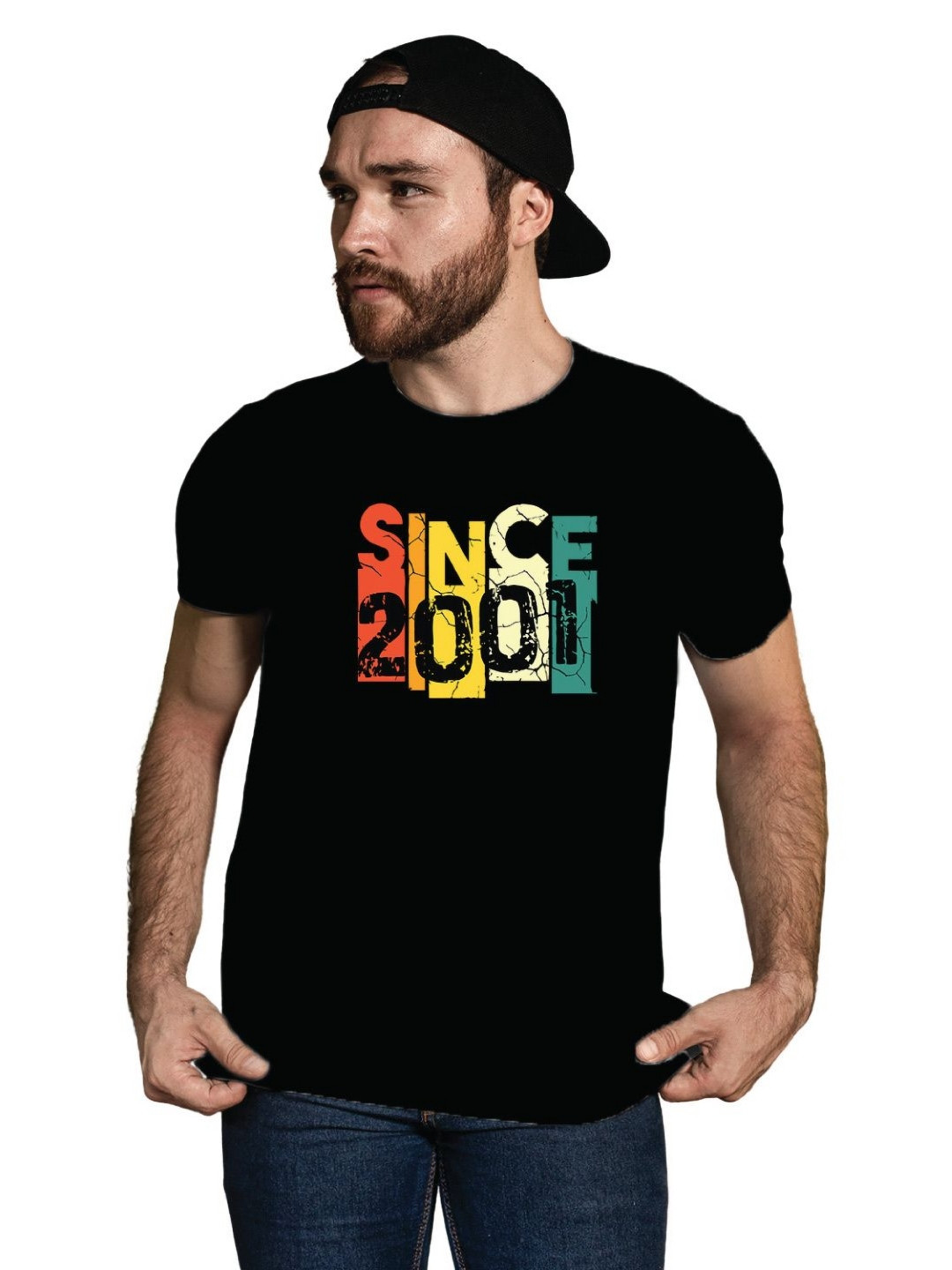 Tantra Since 2001 Typography Printed Cotton T-shirt