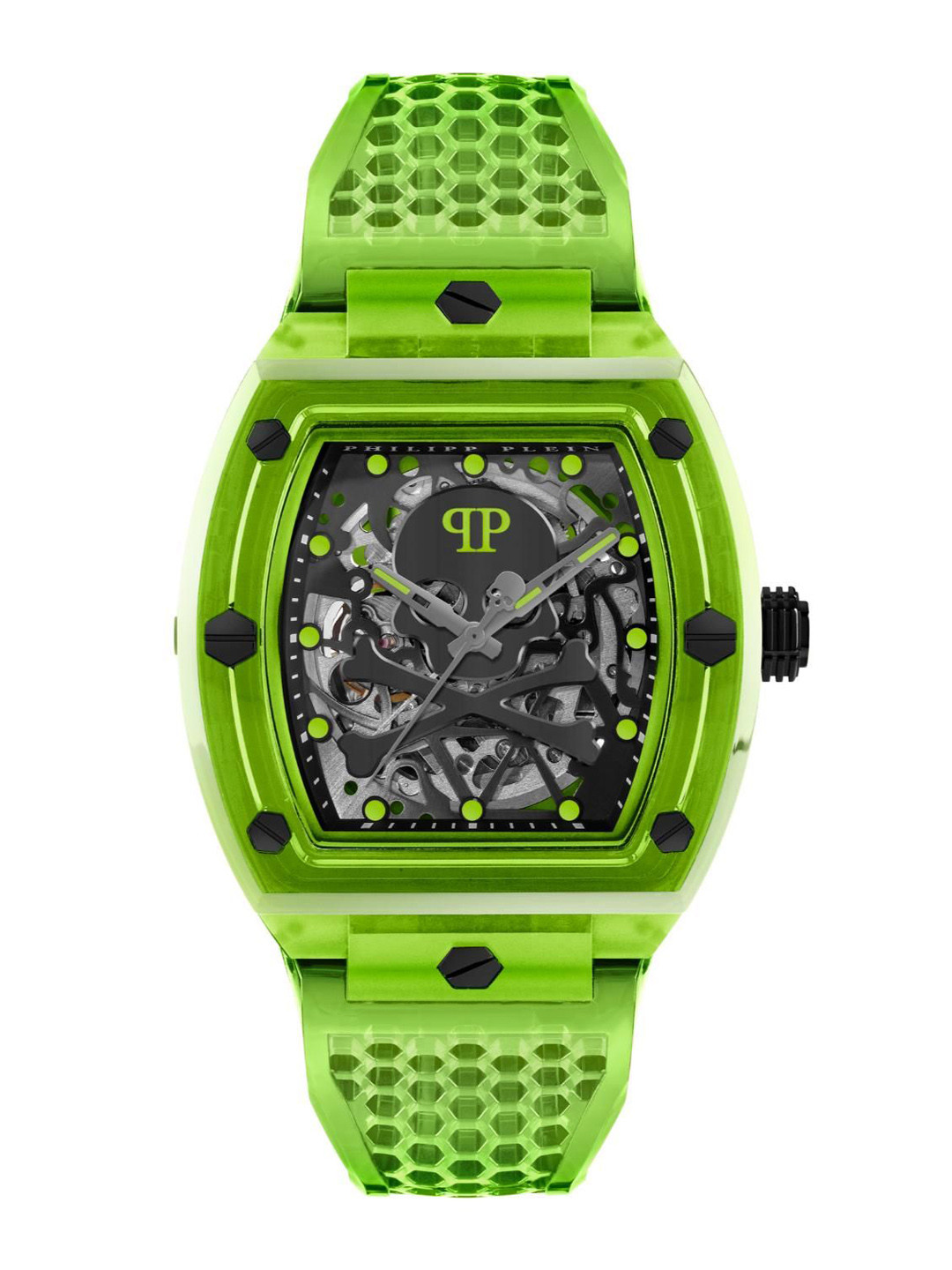 PHILIPP PLEIN Men Brass Dial & Straps Analogue Watch PWPTA0124