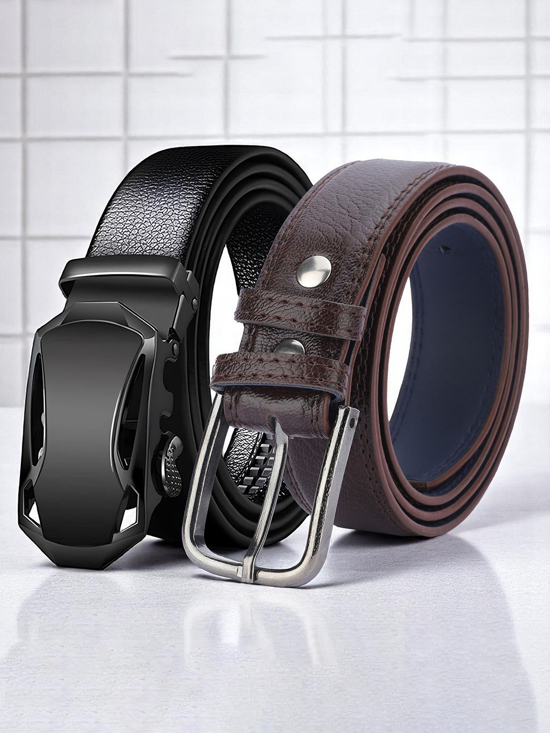 Provogue Men Pack Of 2 2 Formal Belt