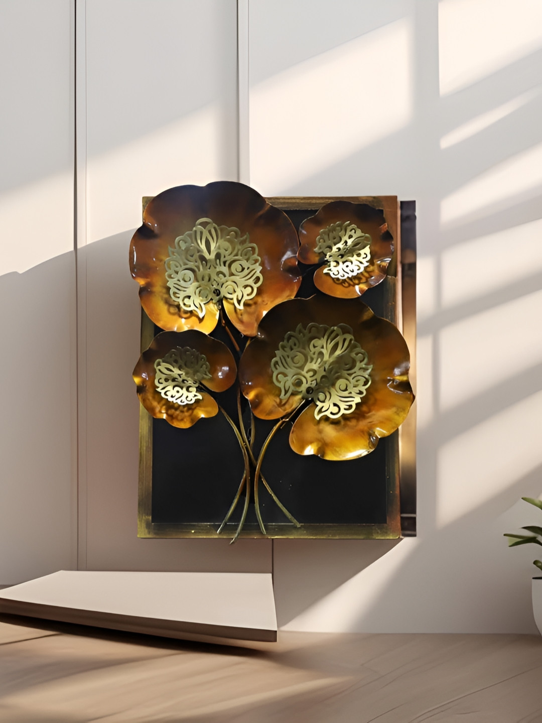 TOUGHCRAFTS Mapple Frame Metal Matte Hanging Hall Wall Hangings-20.1In