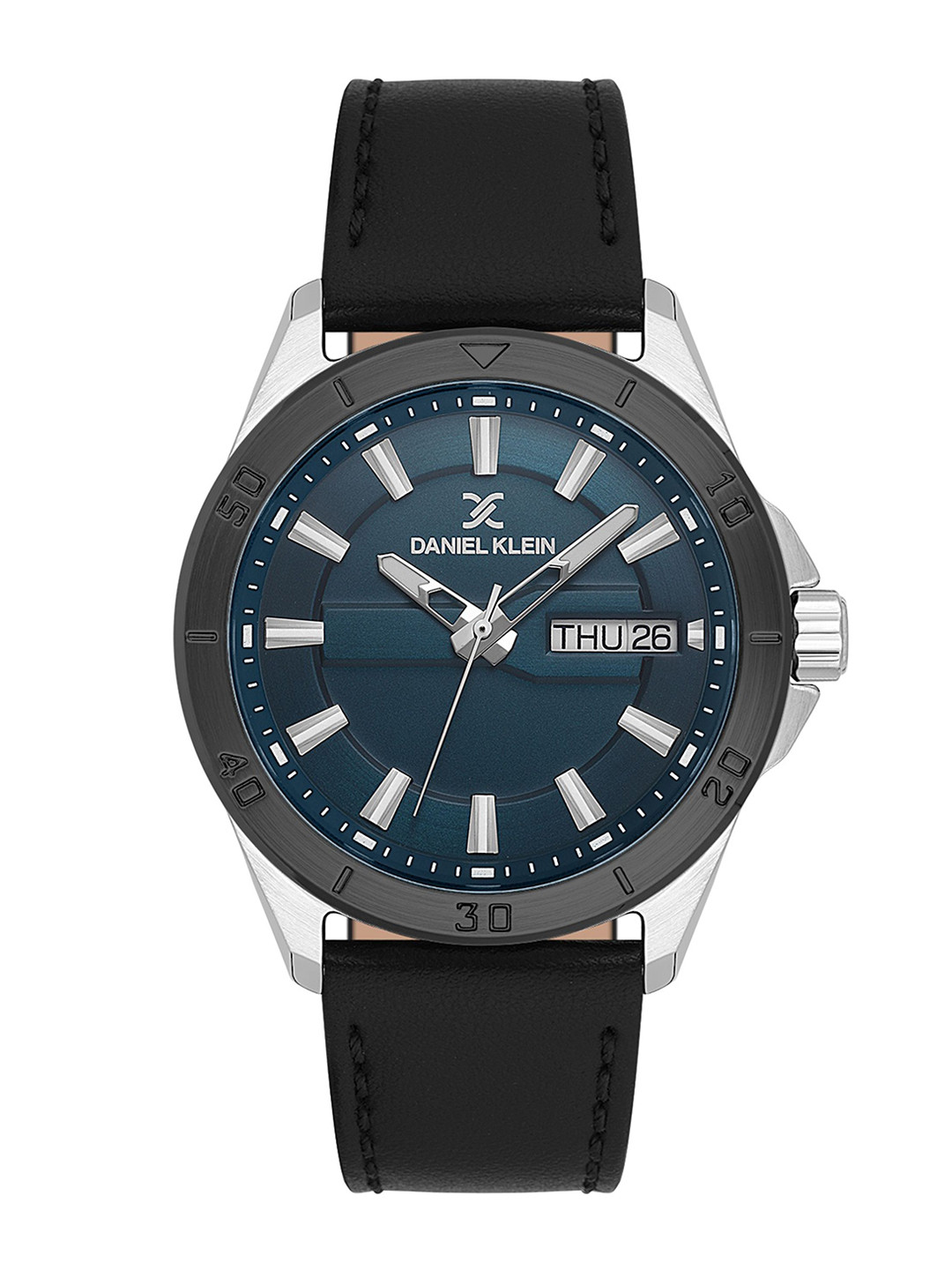 Daniel Klein Men Dial & Leather Straps Analogue Watch DK.1.13975-3