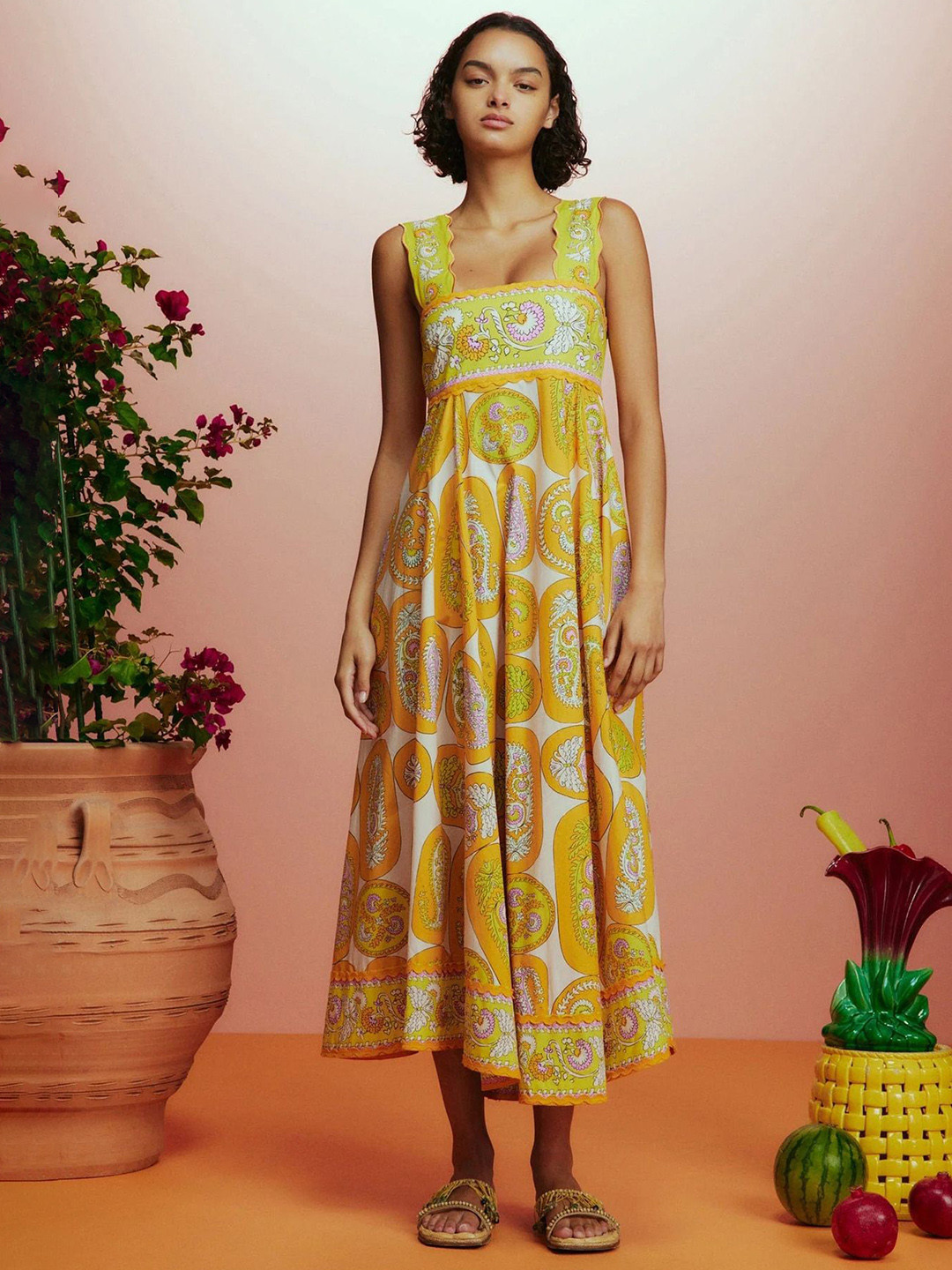 Routes by All About You Fit and Flare Midi Dress