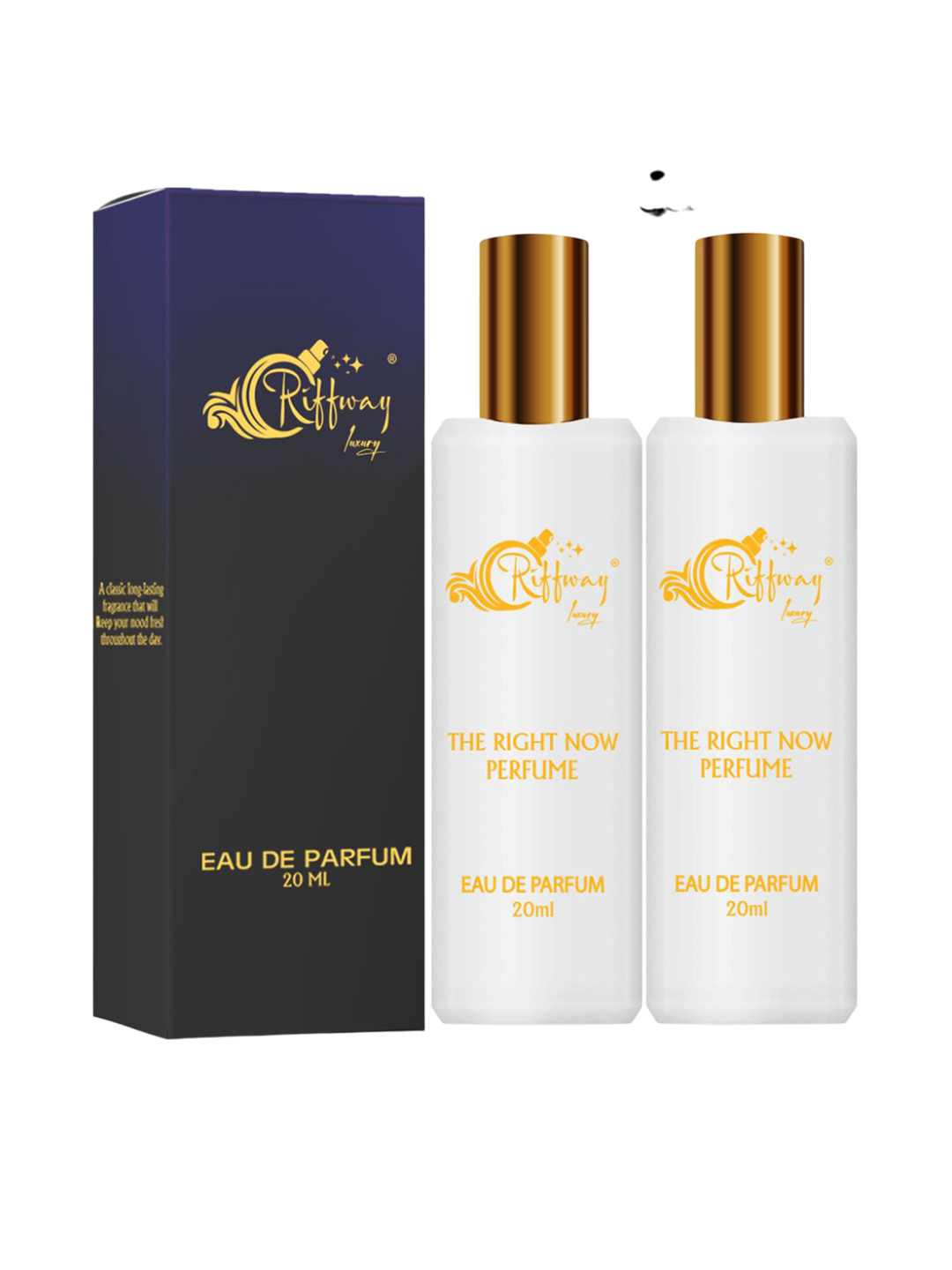 riffway Set Of 2 The Right Now Long Lasting Eau De Parfum- 20 ml Each