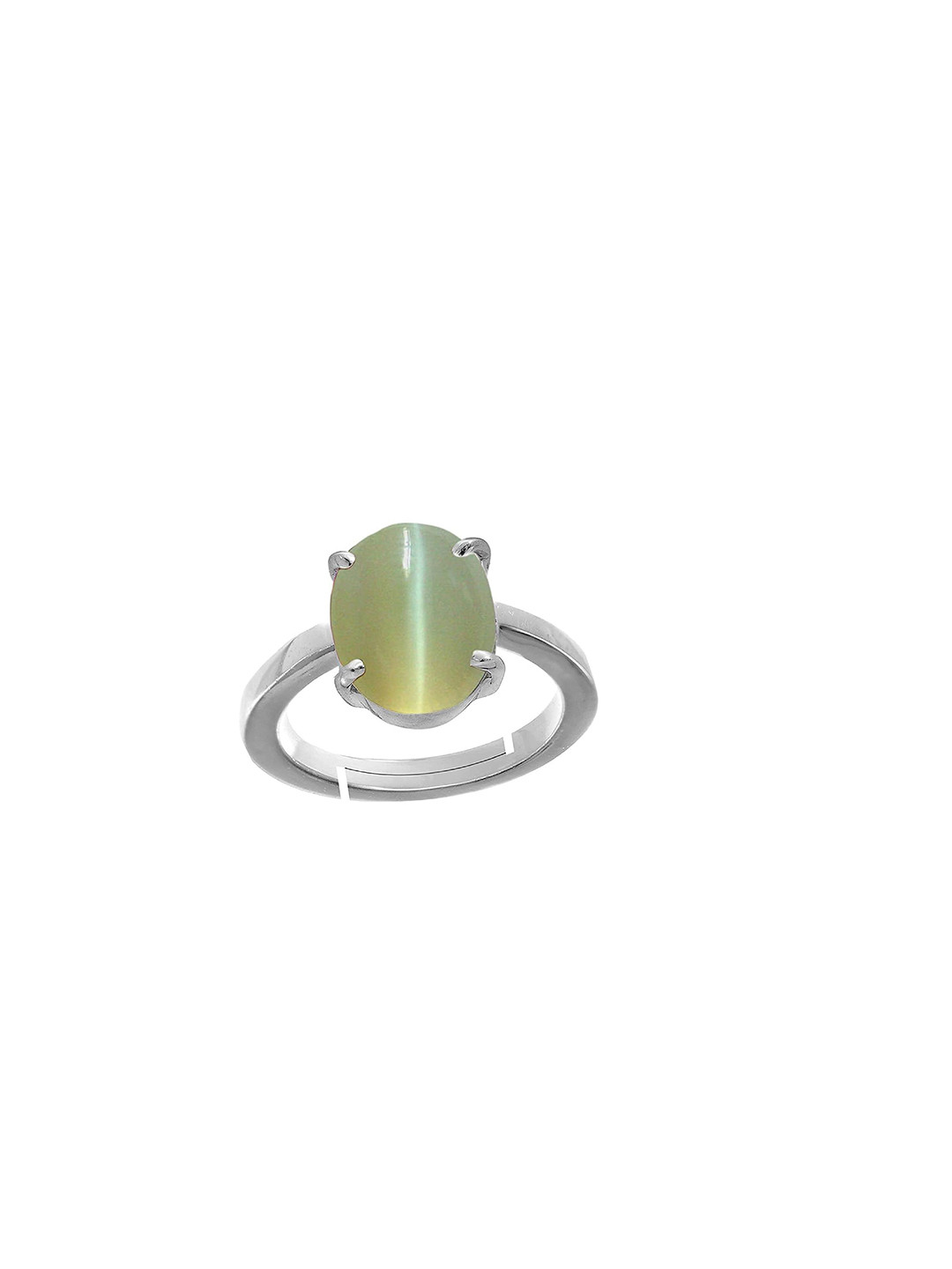 RRVGEM Cat Eyes Gemstone Studded Adjustable Finger Ring