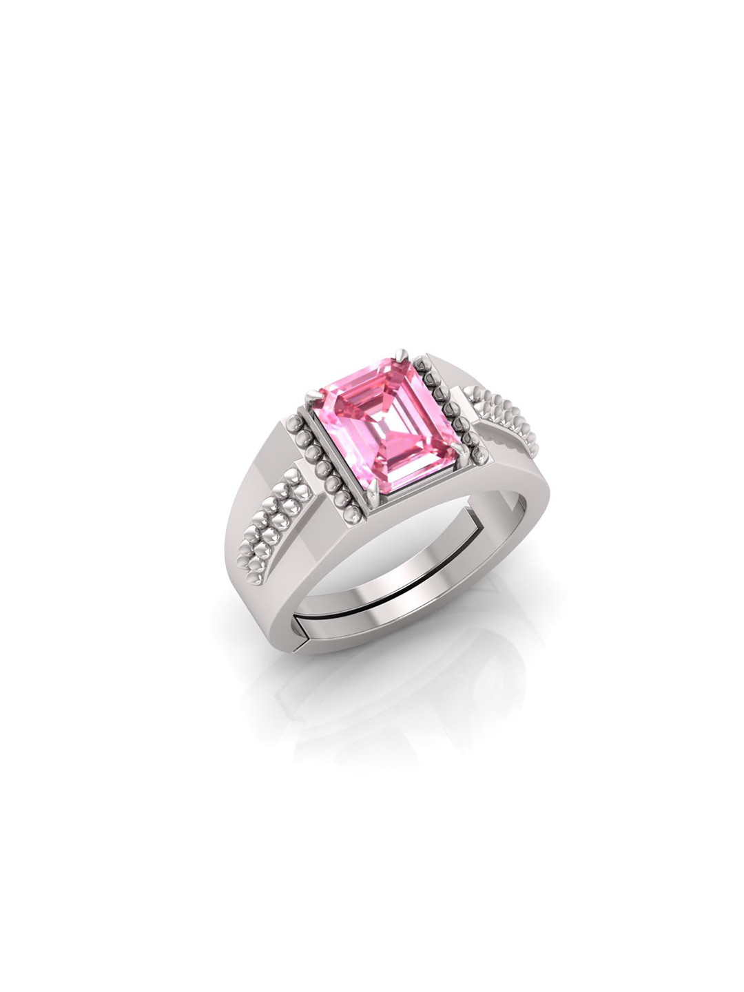 RRVGEM 14.25 Ratti Pink Finger Ring