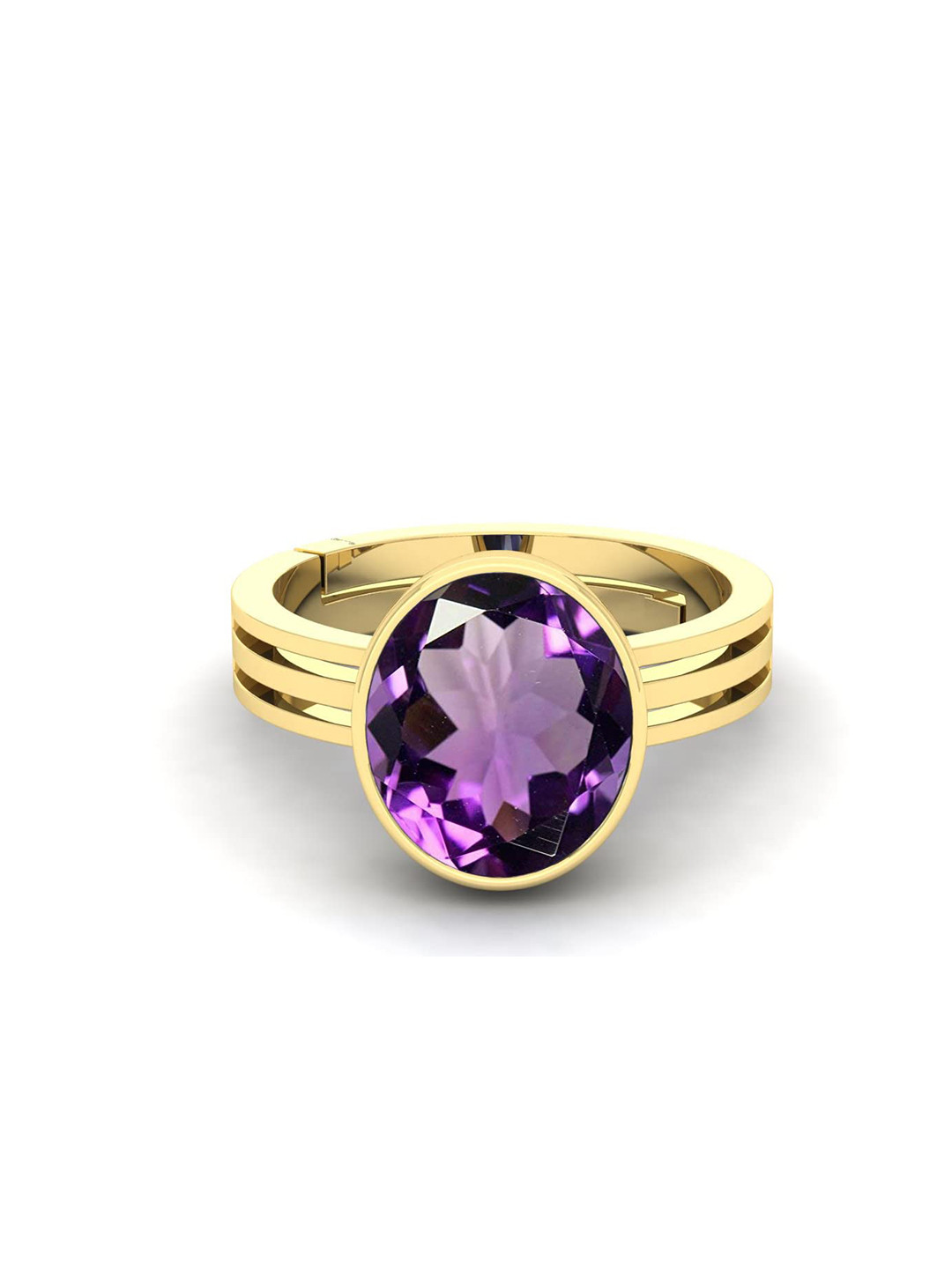 RRVGEM 3.00 KT Amethyst Ring