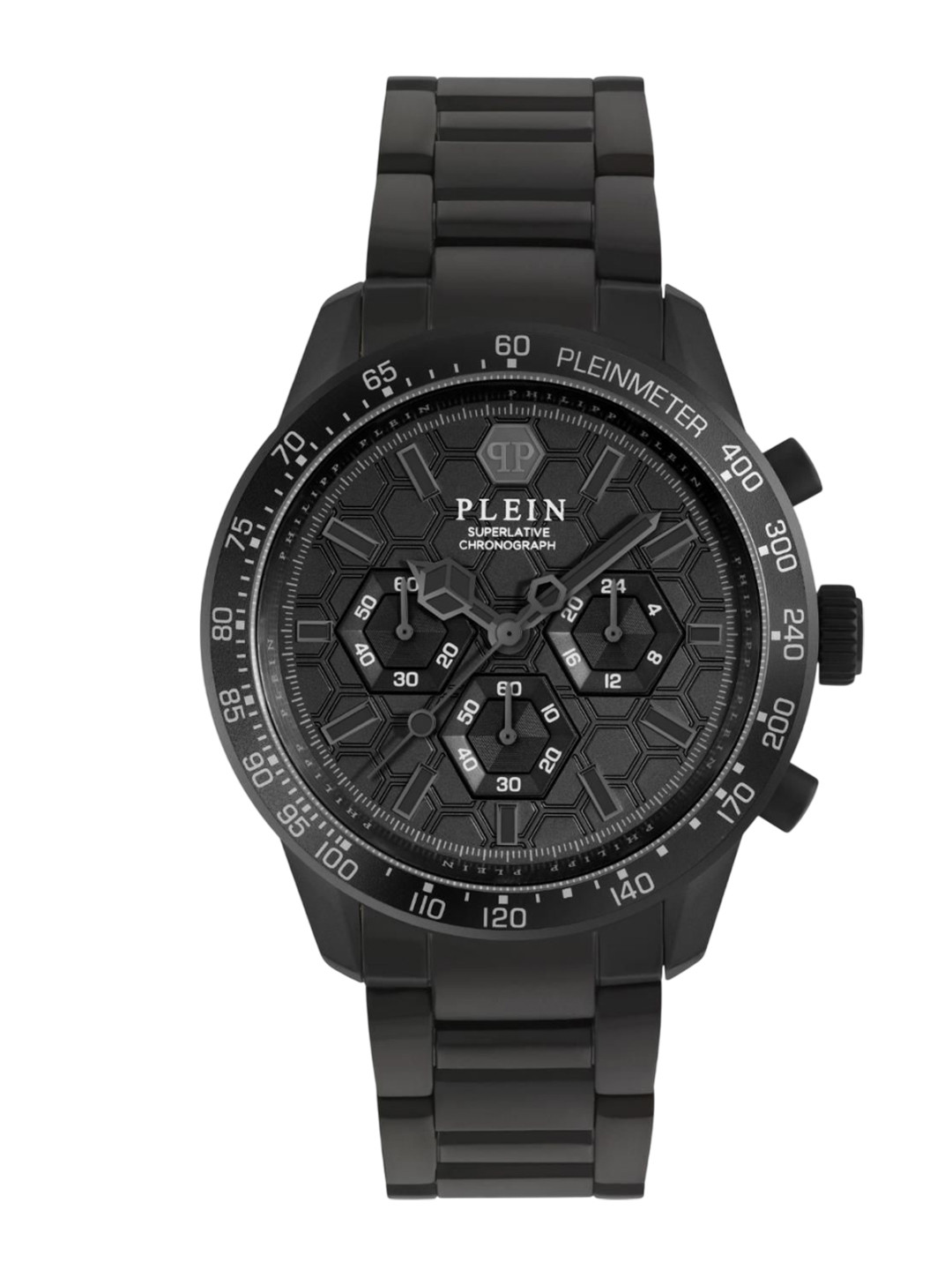 PHILIPP PLEIN Pleinmeter Men Stainless Steel Straps Analogue Watch PWPYA0624