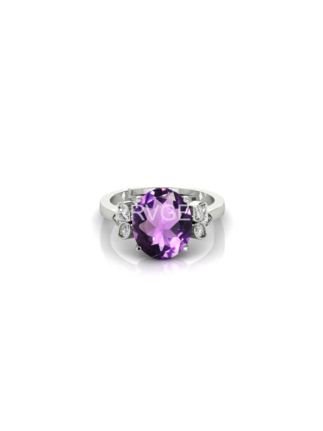 RRVGEM 8.50 KT Amethyst Ring