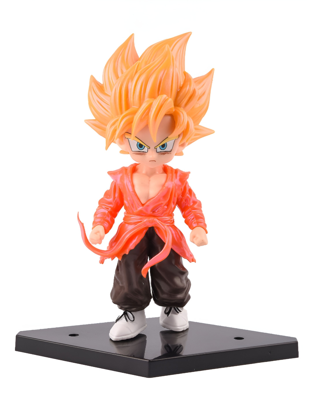 COMICSENSE Urban Kame Collection Orange Plastic Matte Kid Room Medium Showpiece - 7.1 Inches