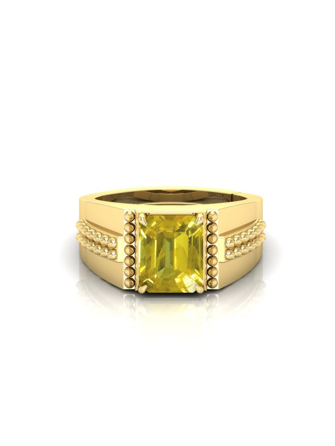 RRVGEM 12.25 Ratti Yellow Sapphire Ring