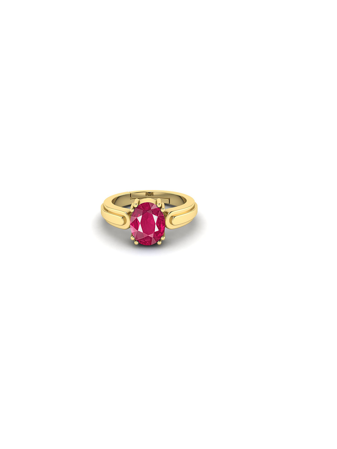 RRVGEM Ruby 10.25 Ratti 9.40 KT Adjustable Ring