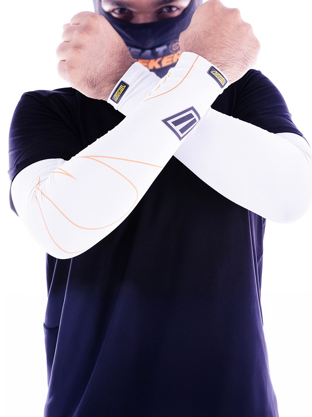 TIIVRA Men Arm Sleeve Patterned Sport Gloves