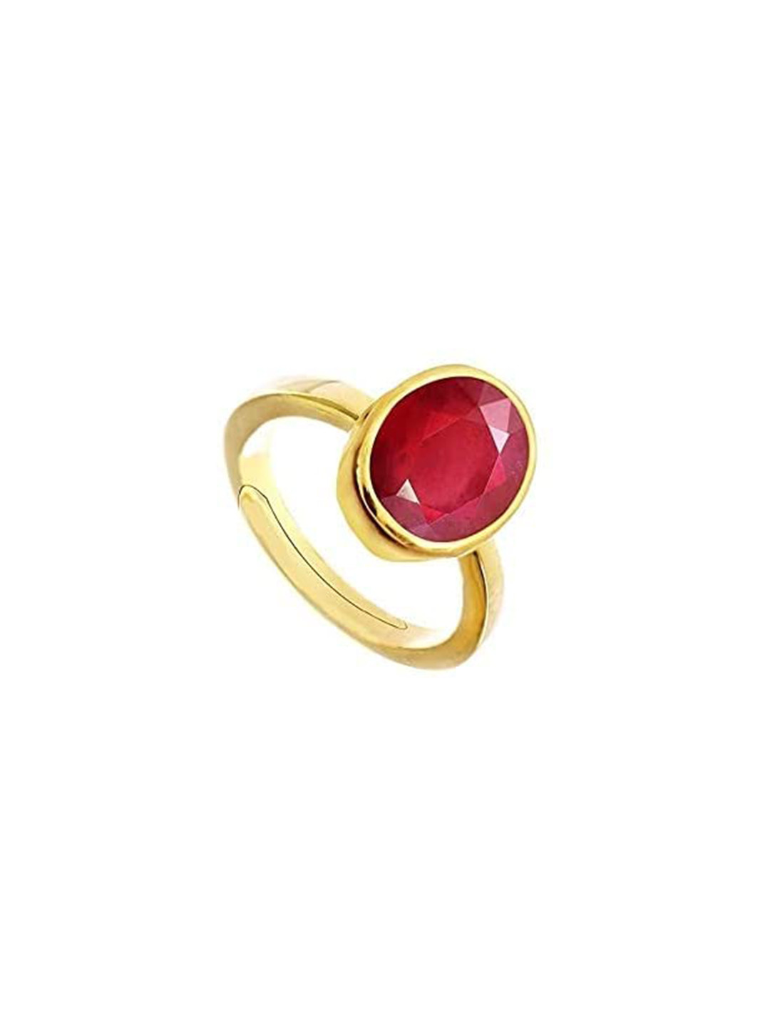 RRVGEM Ruby Studded Finger Ring