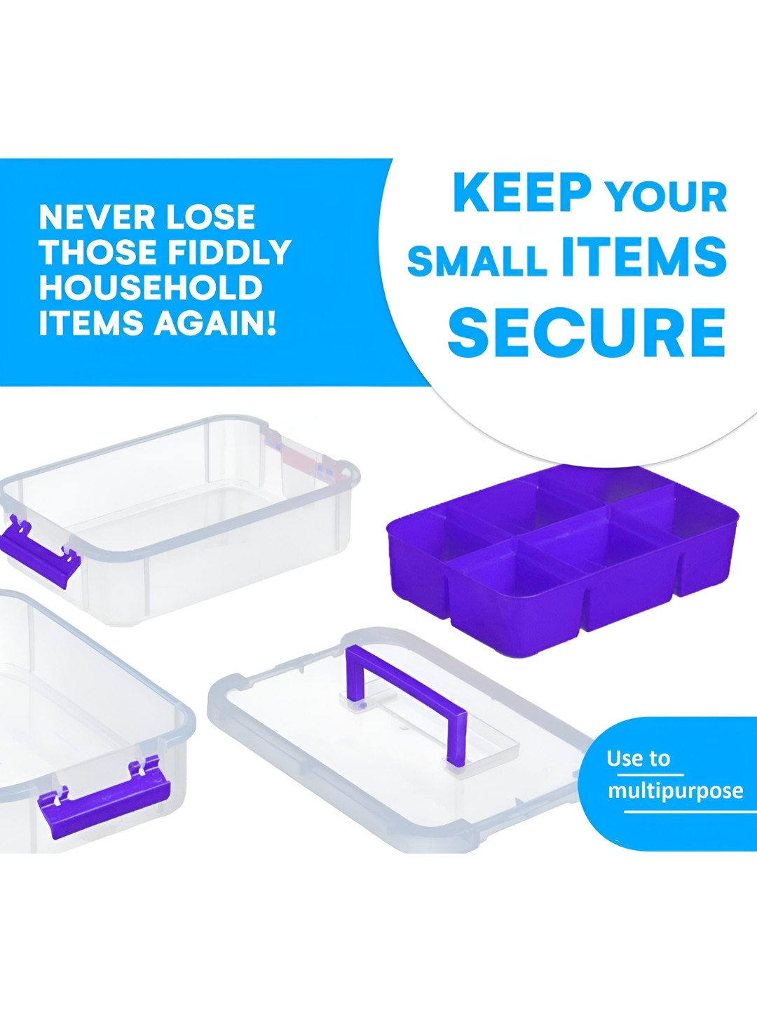 TEX-RO Blue Multi-Utility Organisers