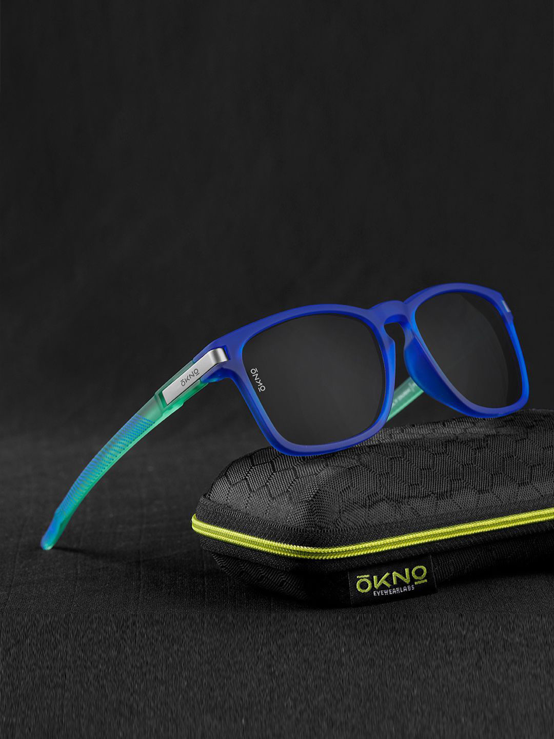 OKNO Rally Unisex Dusk Blue Sports Sunglasses With OKNORally