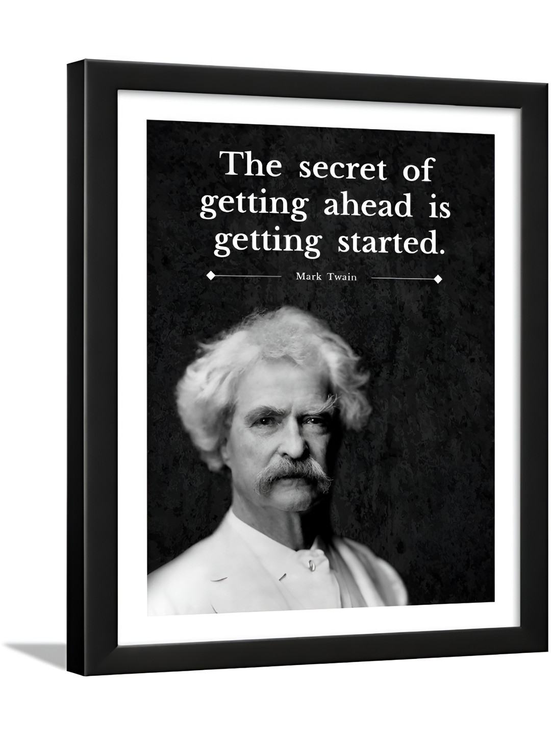 Chaka Chaundh Quotes Printed Rectangle Portrait Photographs Wall Art - 13.5x10.5In