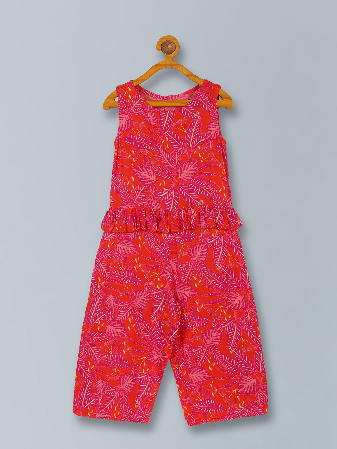 PLUM TREE Girls Printed Basic Jumpsuit