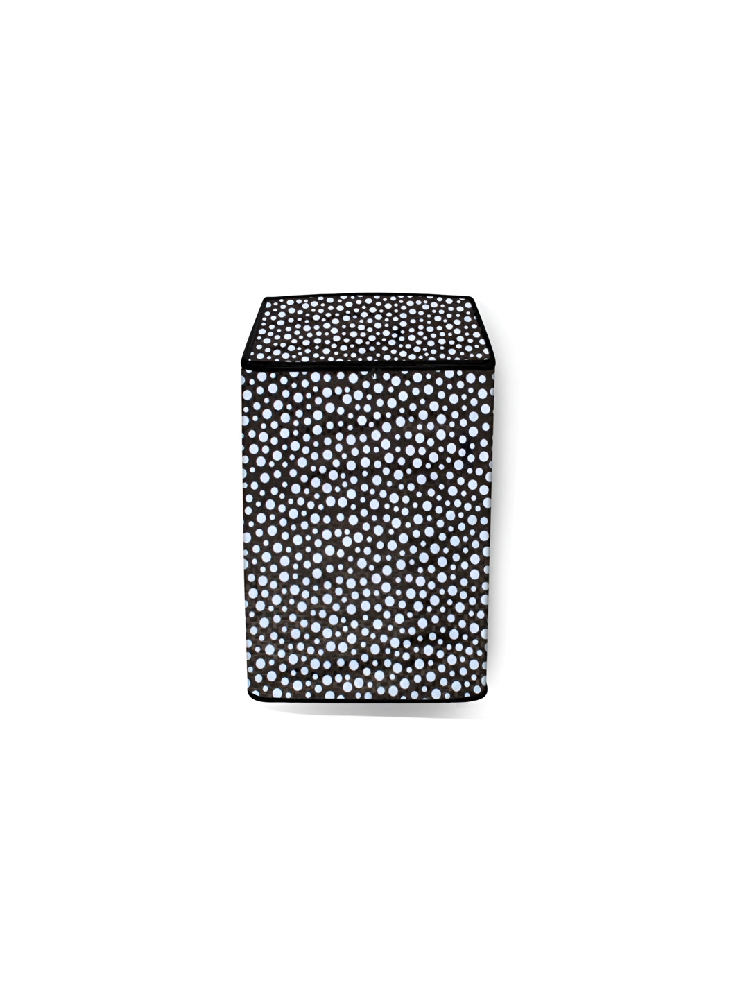 The Furnishing Tree Black Plastic Washing Machine Cover