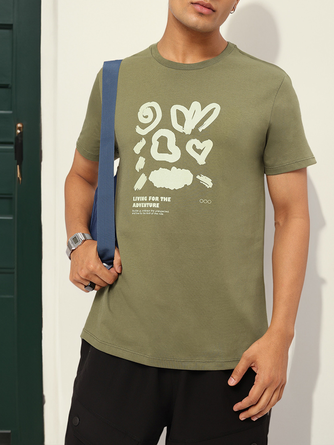 glitchez Doodling Regular Fit T-shirt