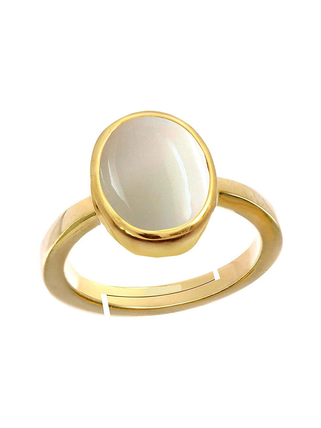 RRVGEM 7.50 KT Opal Stone Asthadhatu Ring