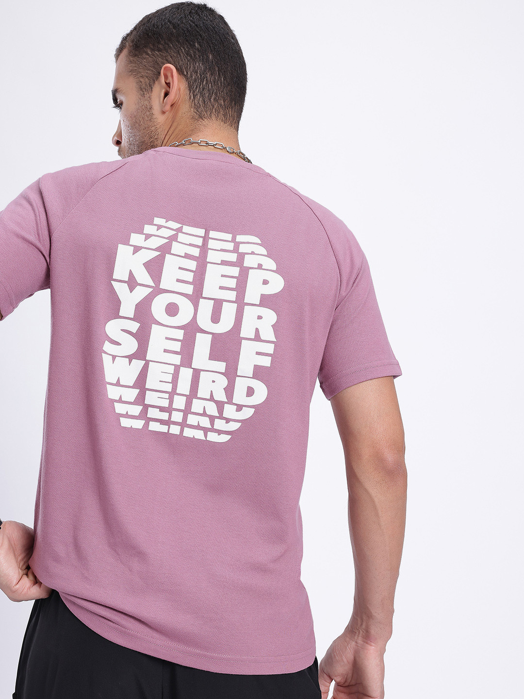 glitchez Printed Regular Fit T-shirt