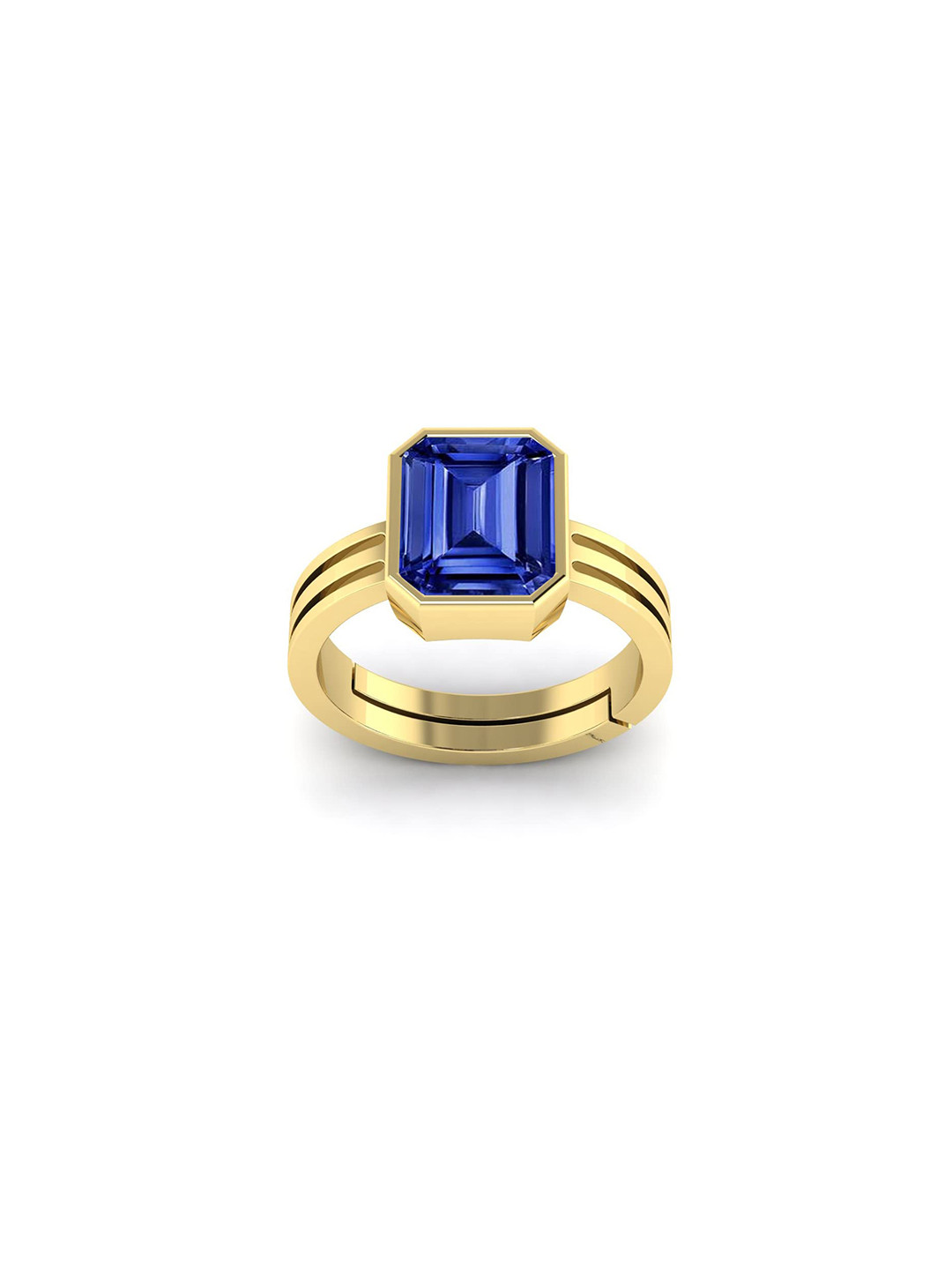 RRVGEM Blue Sapphire KT Finger Ring
