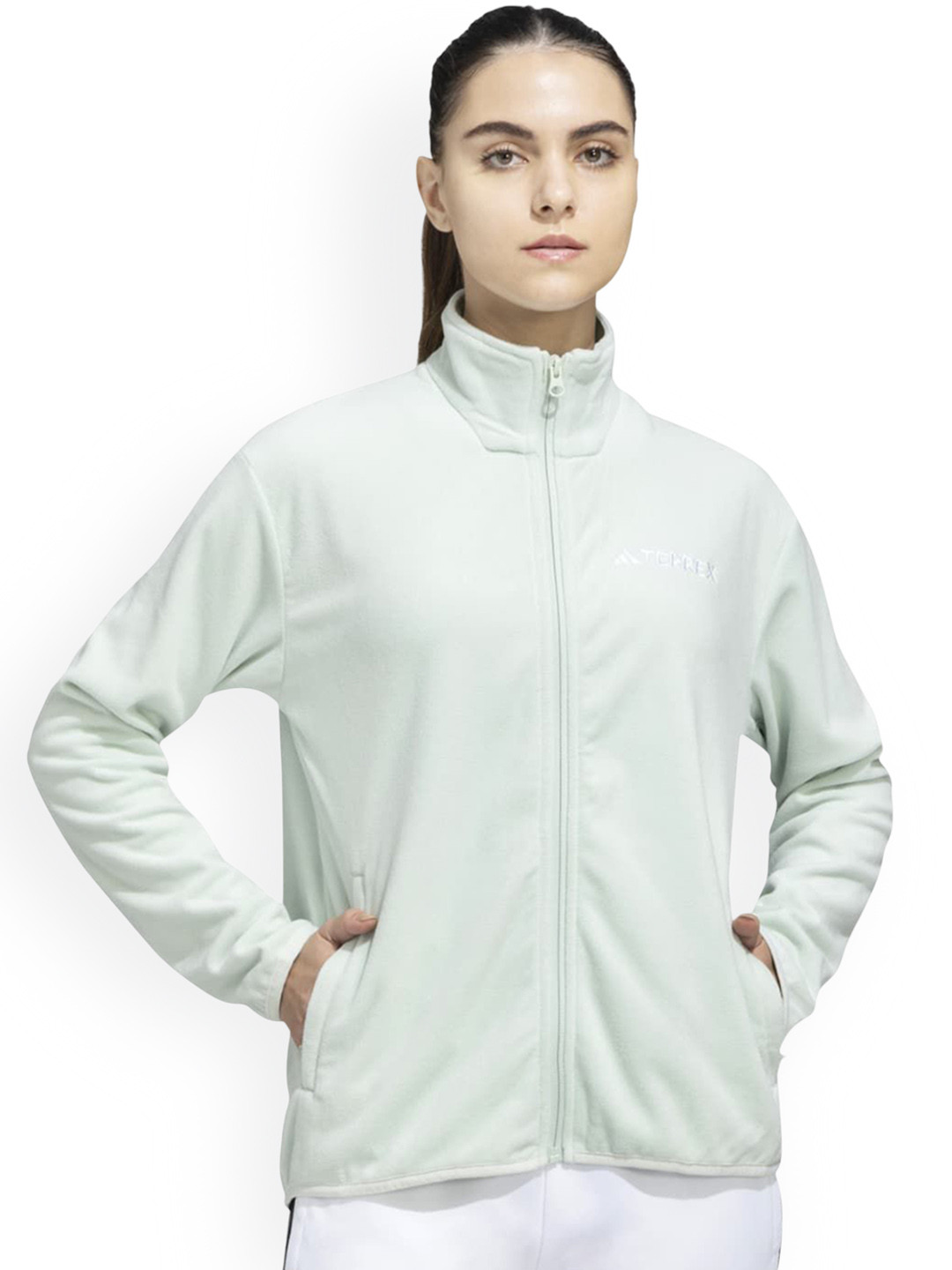 ADIDAS W MT ESS FZ FL Sporty Jacket