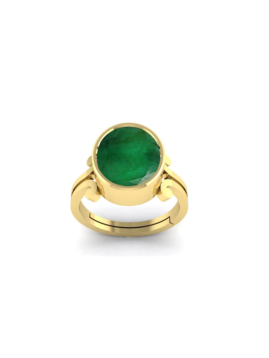 RRVGEM Emerald 11.25 Ratti 11.0 Finger Ring