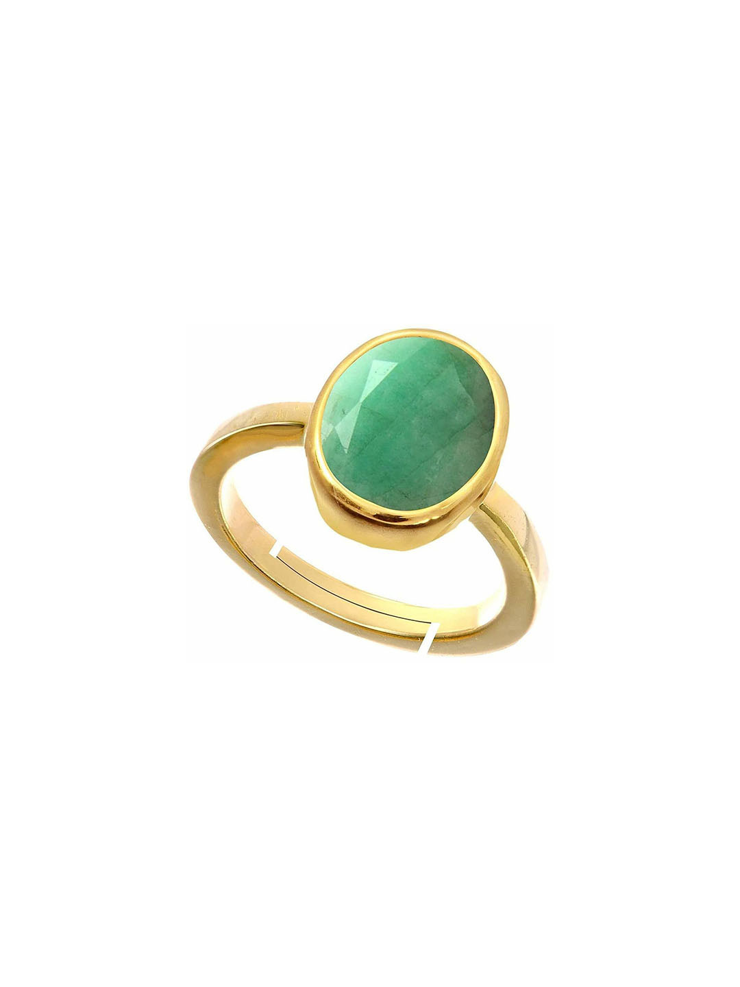 Emerald Ring 10.00 KT 11.25 Ratti for men and women Brass Emerald Ring