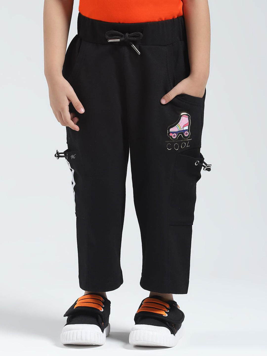 Monte Carlo Girl's Mid-Rise Cotton Capris