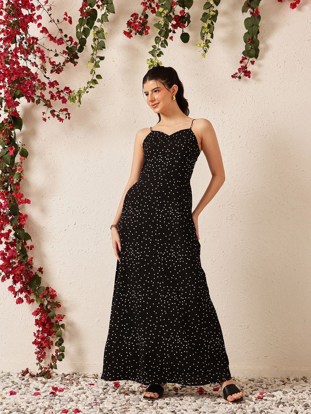 STREET 9 Women Polka Dots Printed Sheath Dress