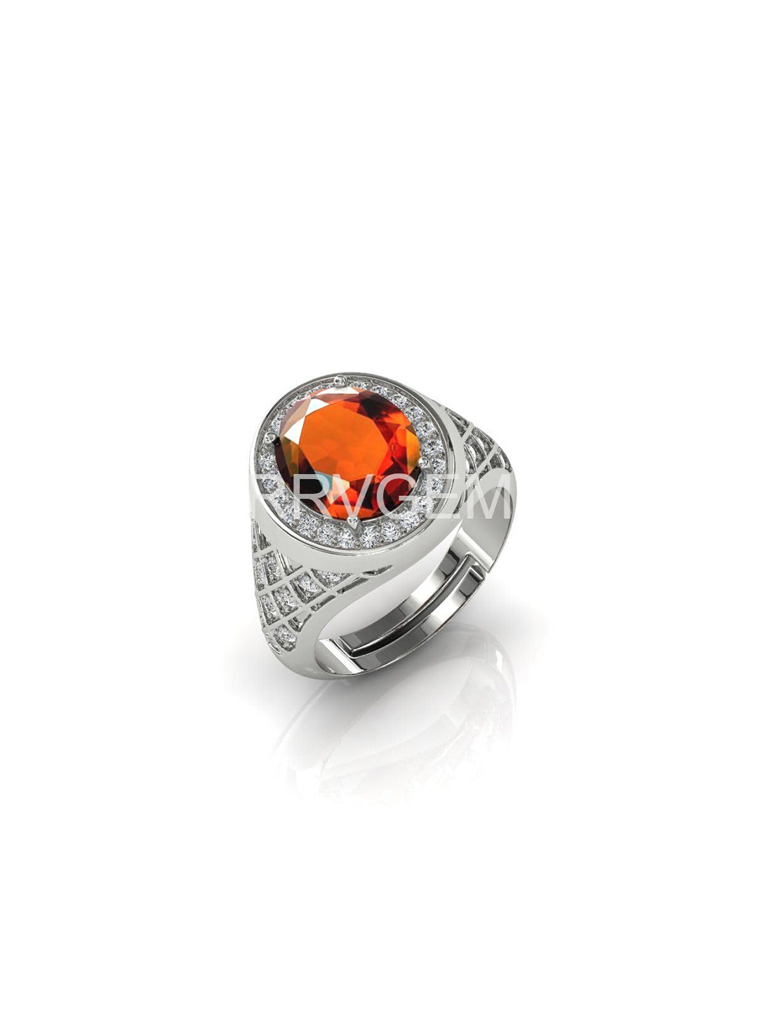 RRVGEM 2.25 KT Onyx Finger Ring