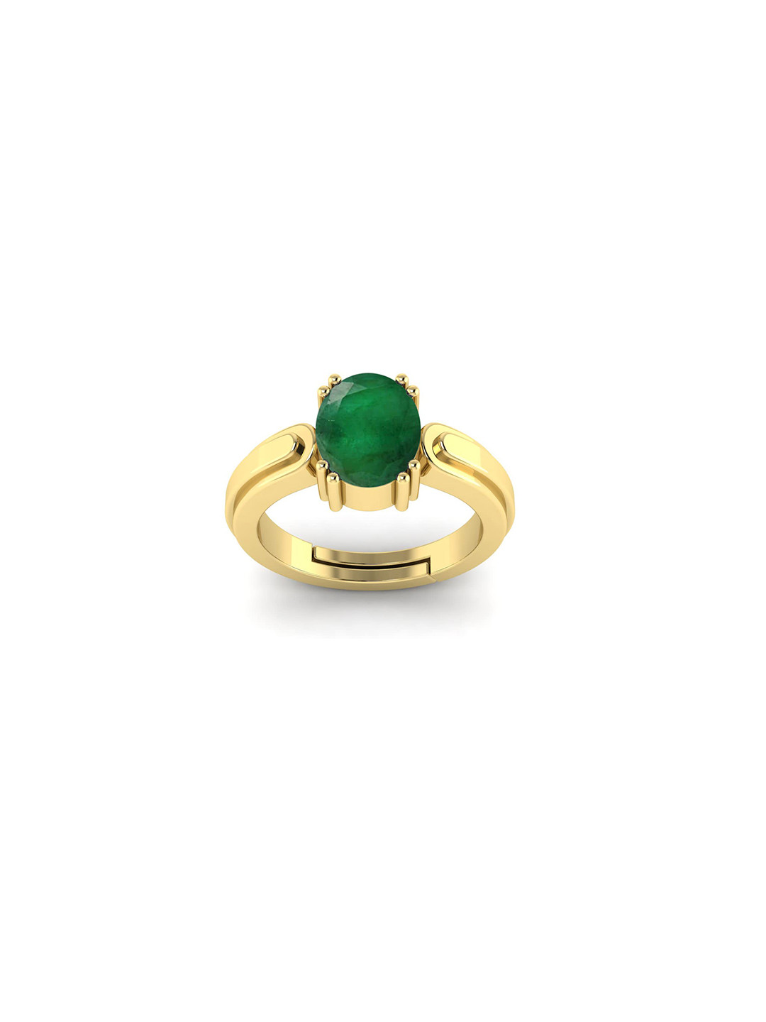 RRVGEM 7.25 Ratti To 7.00 Emerald Ring
